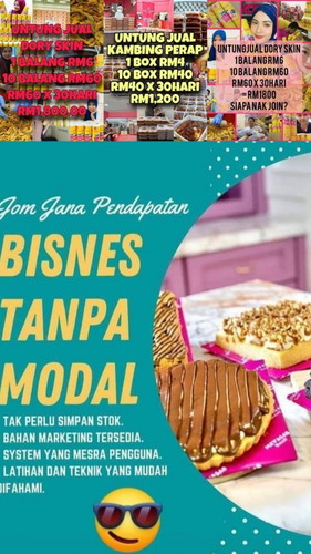 AGENT&DROPSHIP MAKANAN VIRAL DIPERLUKAN TANPA KOS, TANPA YURAN. SEMUANYA FREE!