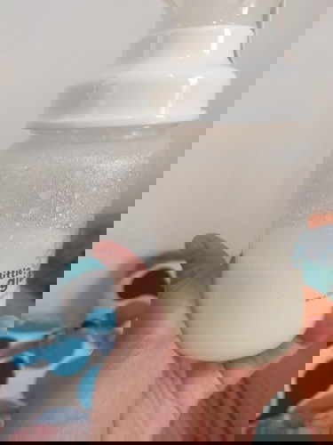 Asi jd encer n agak bening