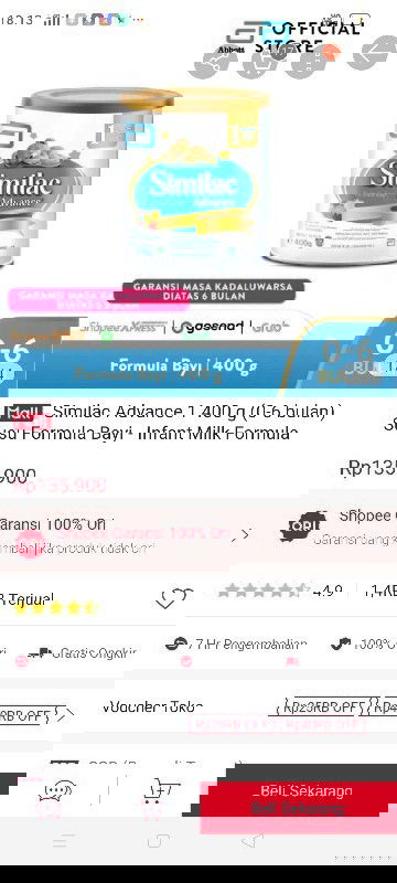 Mengenai susu formula