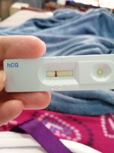 Is this indicating I am pregnant?