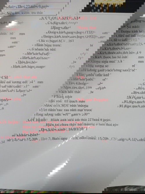 Cân nặng chuẩn của bé 22 tuần là bao nhiêu các mom