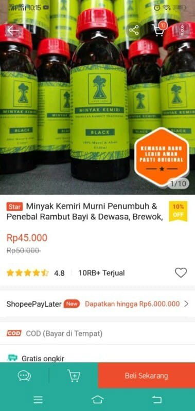 Penumbuh rambut bayi