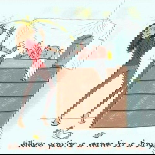 Ketika menjadi ibu seorang anak laki laki😁