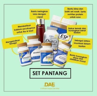 Set Berpantang Shaklee