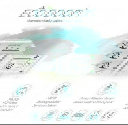 100% Biodegradable Bamboo Baby Wet Wipes