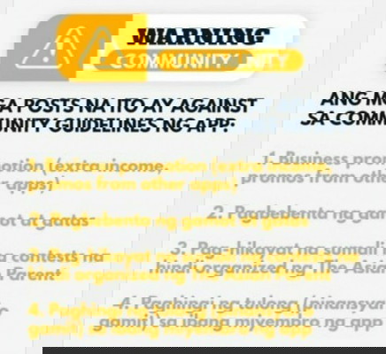 IRESPETO SANA NATIN ANG "TAP"