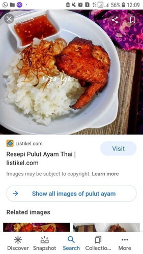 Mengidam nak makan Pulut Ayam Thai