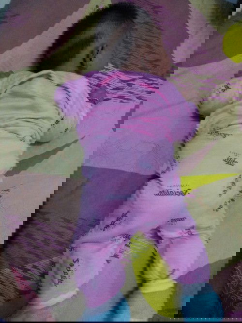 pertama x bisa tengkurap