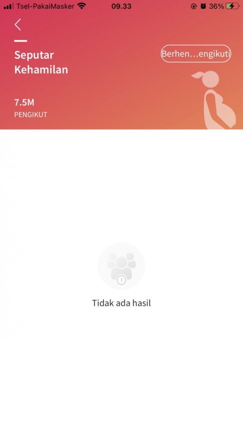 Buka top di aplikasi TAP tidak bisa