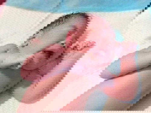 Praise God! Meet our baby Awe😍