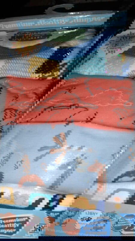 Jual baju libby baby boy 6-9 bulan masih segel