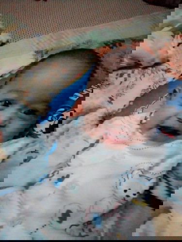 ลูกแม่6เดือน24วัน😥