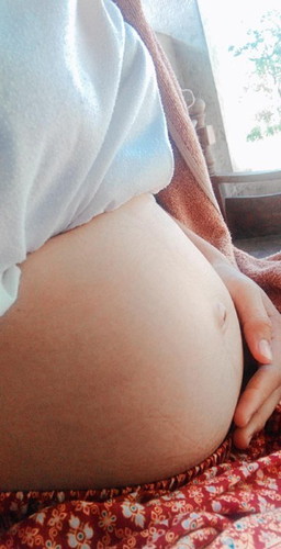 อยากเห็นท้องคุนแม่ตอน 5-6เดือนจังใหญ่กัน👶❤️ บ้านนี่ไม่โตเลย