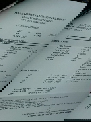 Paki basa nman yung ultrasound ko hndi ko kasi maintindihan yung iba.😊