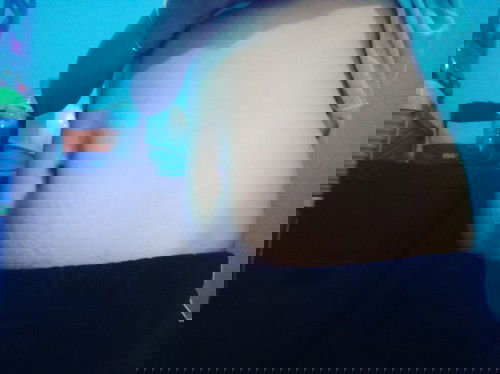 8 weeks and 1 day po prng hnd po buntis ok lng po ganyan tyan ko pero ..