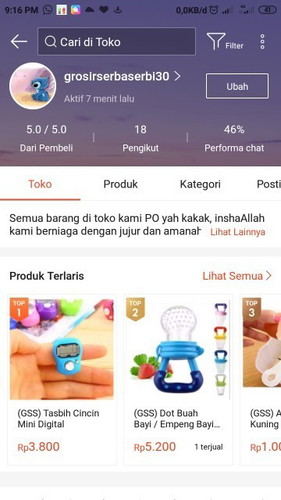 Jualan buat tambahan