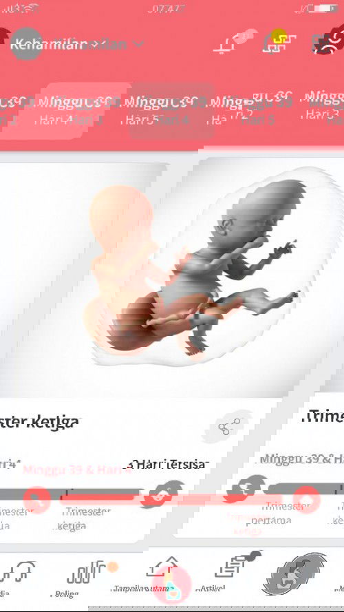 Belum ngerasain tanda"😢