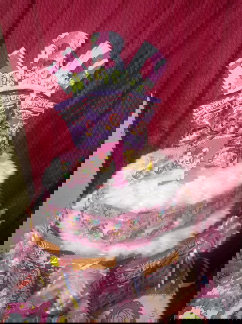 Kue ulang tahun jajanan receh