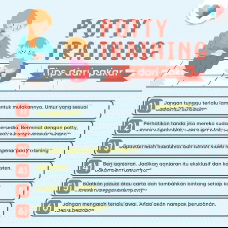 Anak mommy dah Potty Training?๐ฝ