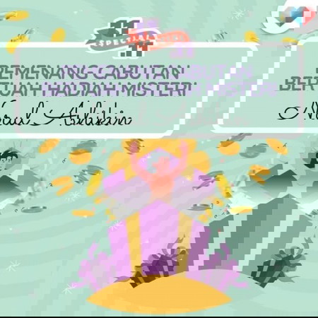 Pemenang Cabutan Bertuah Hadiah Misteri 11.11!