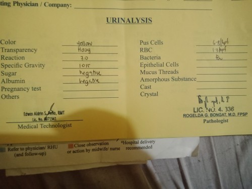 Urinalysis