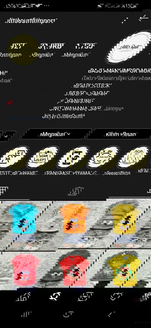 Bantu report akun penipuan di IG