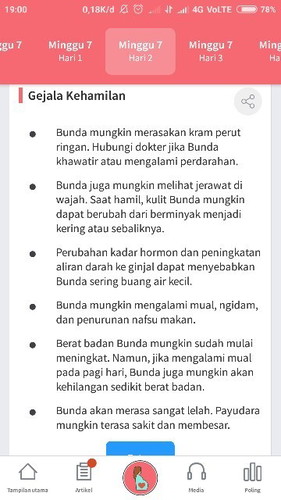 Adakah yg ngrasain gejala hamil seperti di label ini di uk 7 wek y bun???
Sharing pengalaman nya yuk