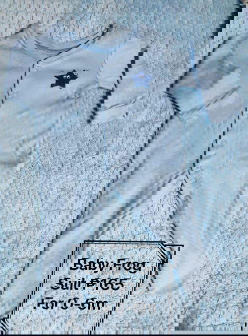 Pre- loved baby frogsuit/ romper