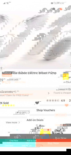Real Bubee electric breastpump