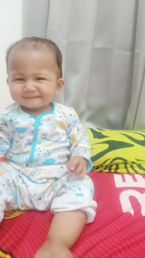 rambut bayi belum terlalu tumbuh