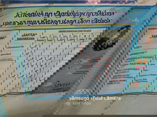 Vaccine/Bakuna sa sangol