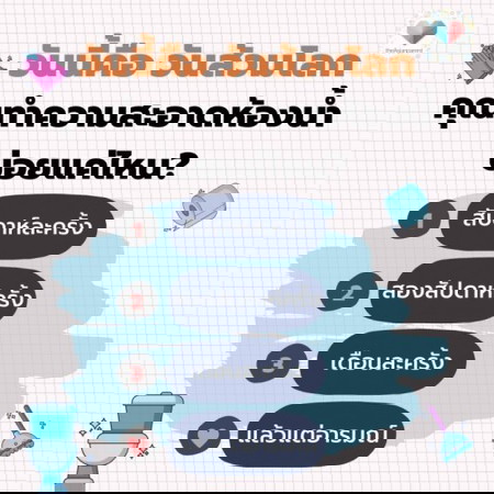 🚽🧻 19 พฤศจิกายน คือวันส้วมโลก... คุณทำความสะอาดบ่อยแค่ไหนคะ?