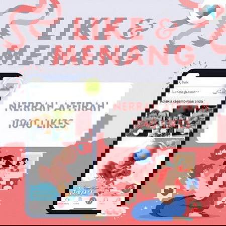 Tahniah kepada pemenang Like & Menang!