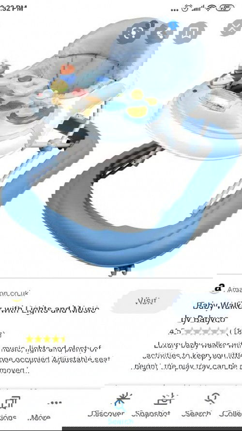 pakai baby walker umur berapa