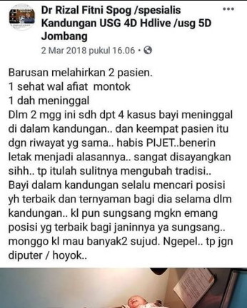 Semoga bisa menjadi pelajaran ua moms!