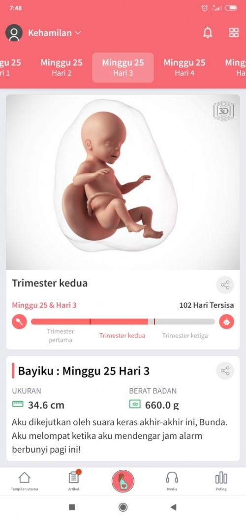 Hamil pertama kali