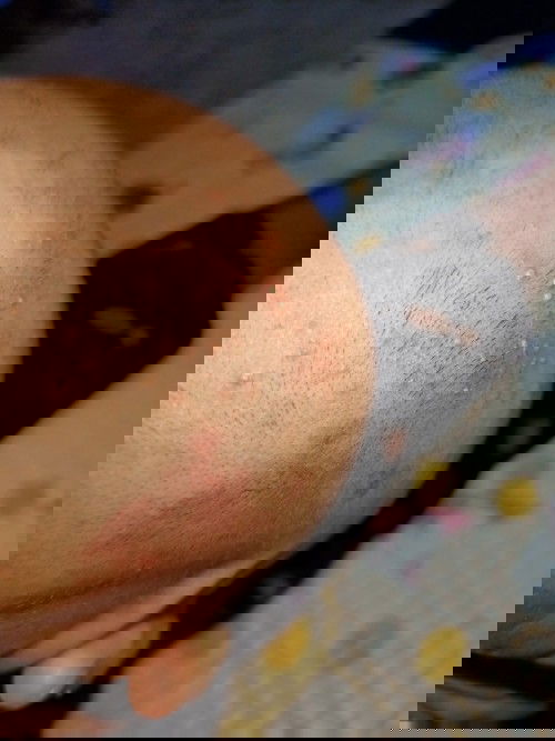 Bayi umur 40hari abis cukur rambut