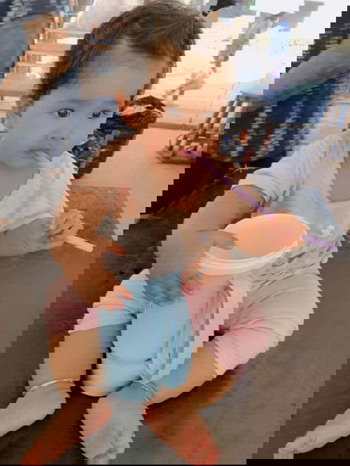 น้องไม่ยอมกินนมขวด