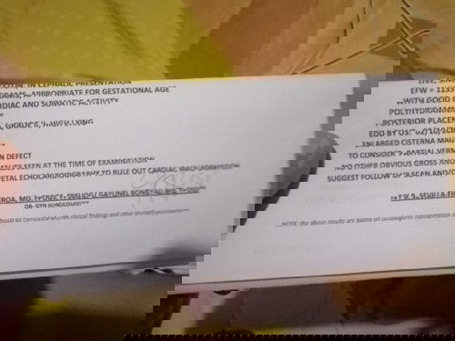 Ano po posibleng kahulugan neto delikado po ba ang baby ko?