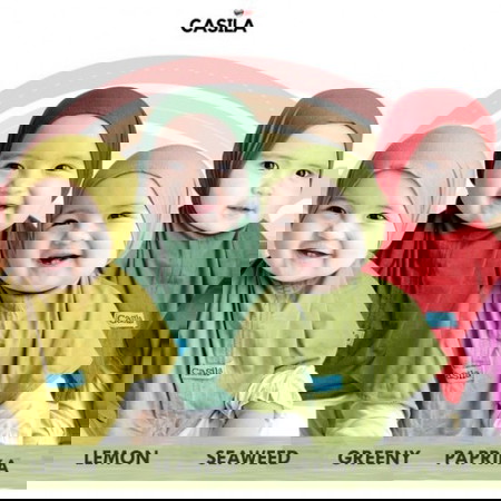 (Ready) Gamis Polos & Hijab Hazel