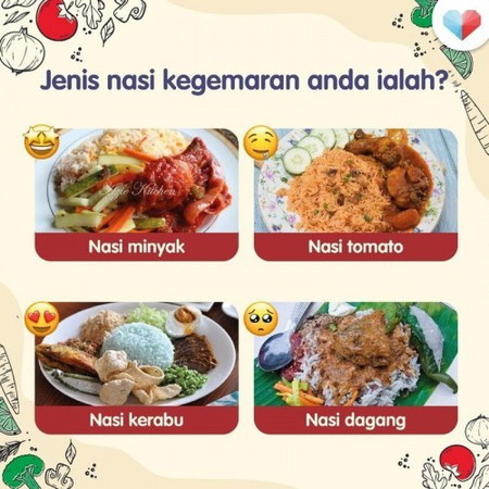 Mana satu yang anda lebih memilih?😋