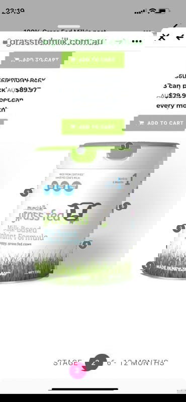 Cows milk for newborn's formula?