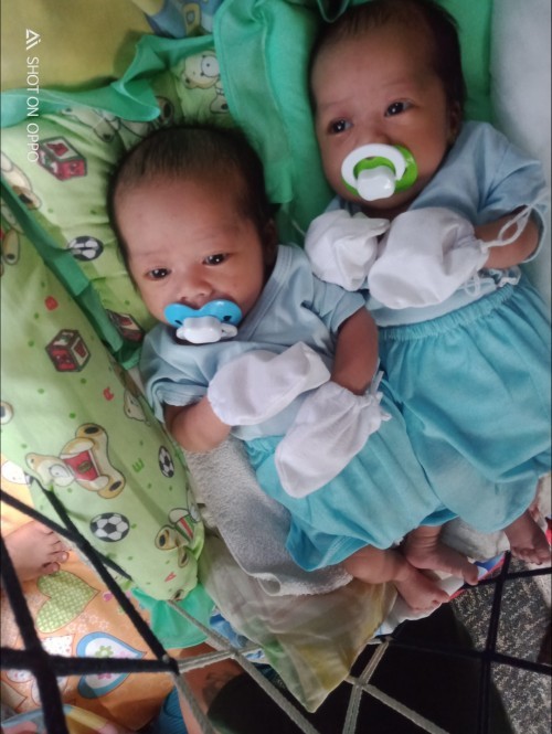 Meet my twins ☺️☺️