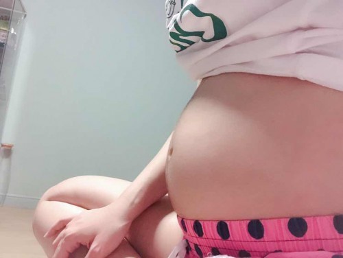 กลัวว่าท้องจะเล็กไป ขอดูท้องคุณแม่ 18สัปดาห์หน่อยค่า