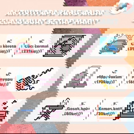 Mana satu aktiviti wajib harian anda?🤔