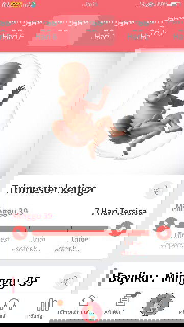 Menunggu anak pertama..