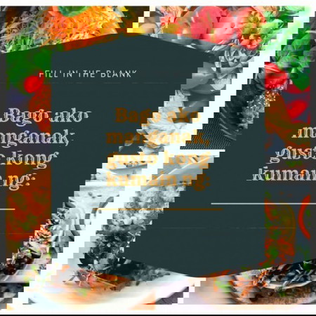 Fill in the Blank ☺️