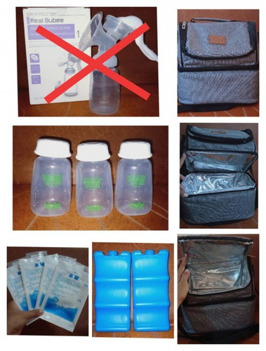 Selling breast pumping set