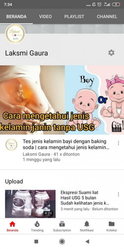 Hay bunda yang punya channel YouTube saling Sub yuk
