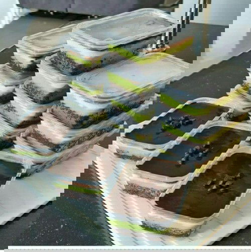 dessert brownies avocado